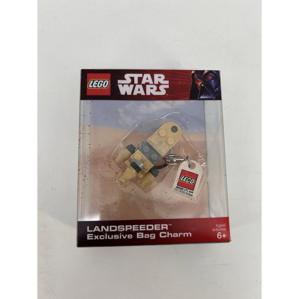 LEGO Star Wars 4527505 Landspeeder Bag Charm NEW! Key Chain Keychain 852245
